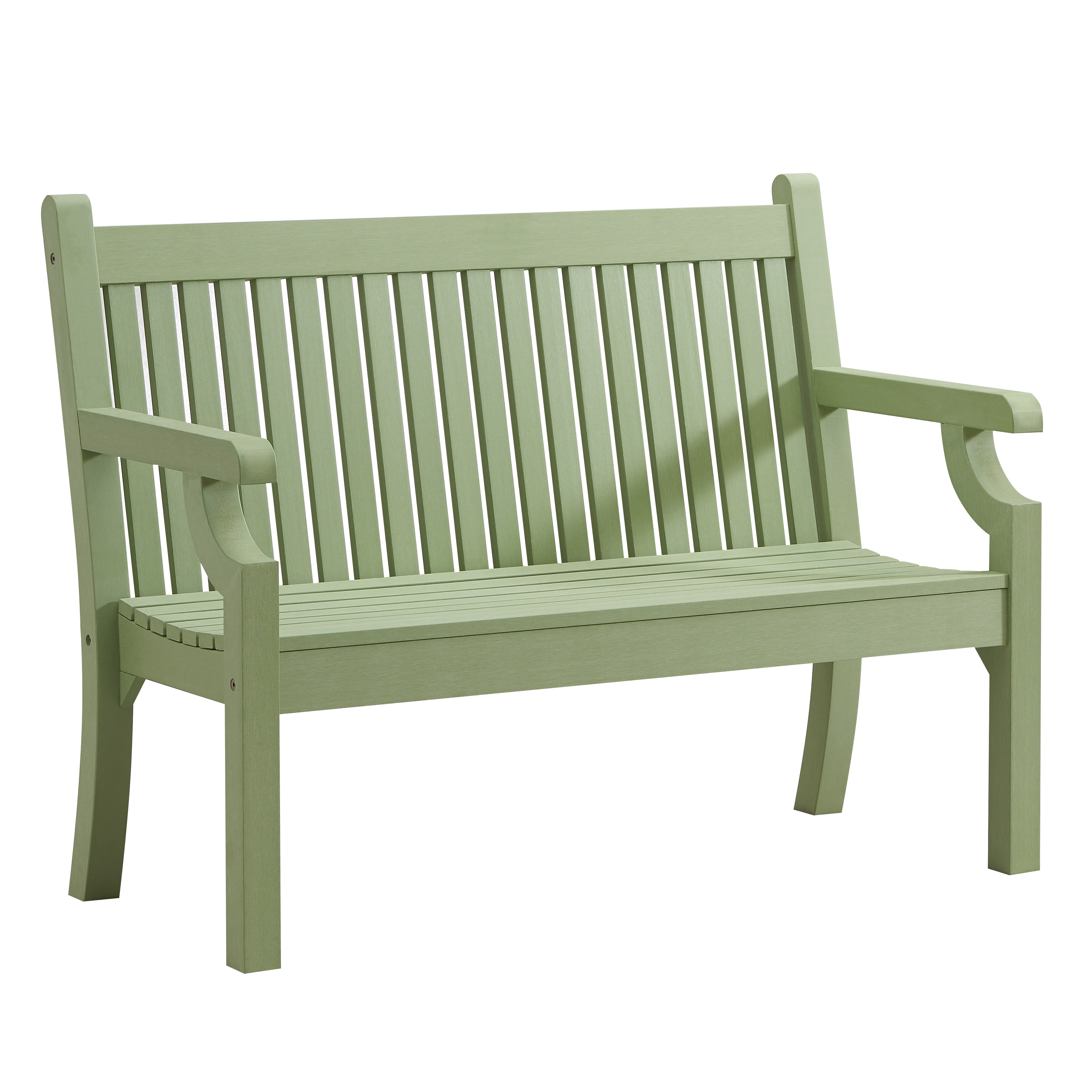 Green deals outdoor bench