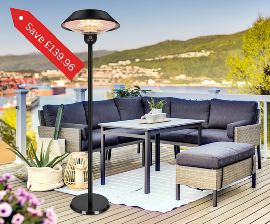 Electric Floor Standing Patio Heater