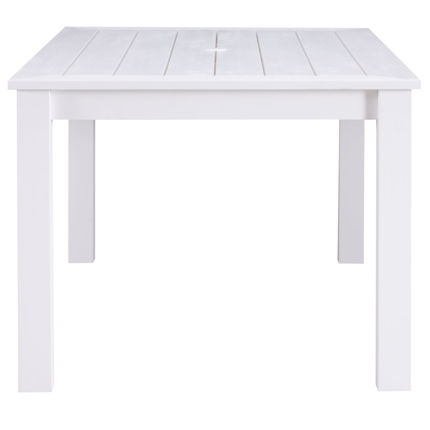 Winawood Wood Effect Rectangular Dining Table - L170cm x D98.3cm x H76cm - Nordic White