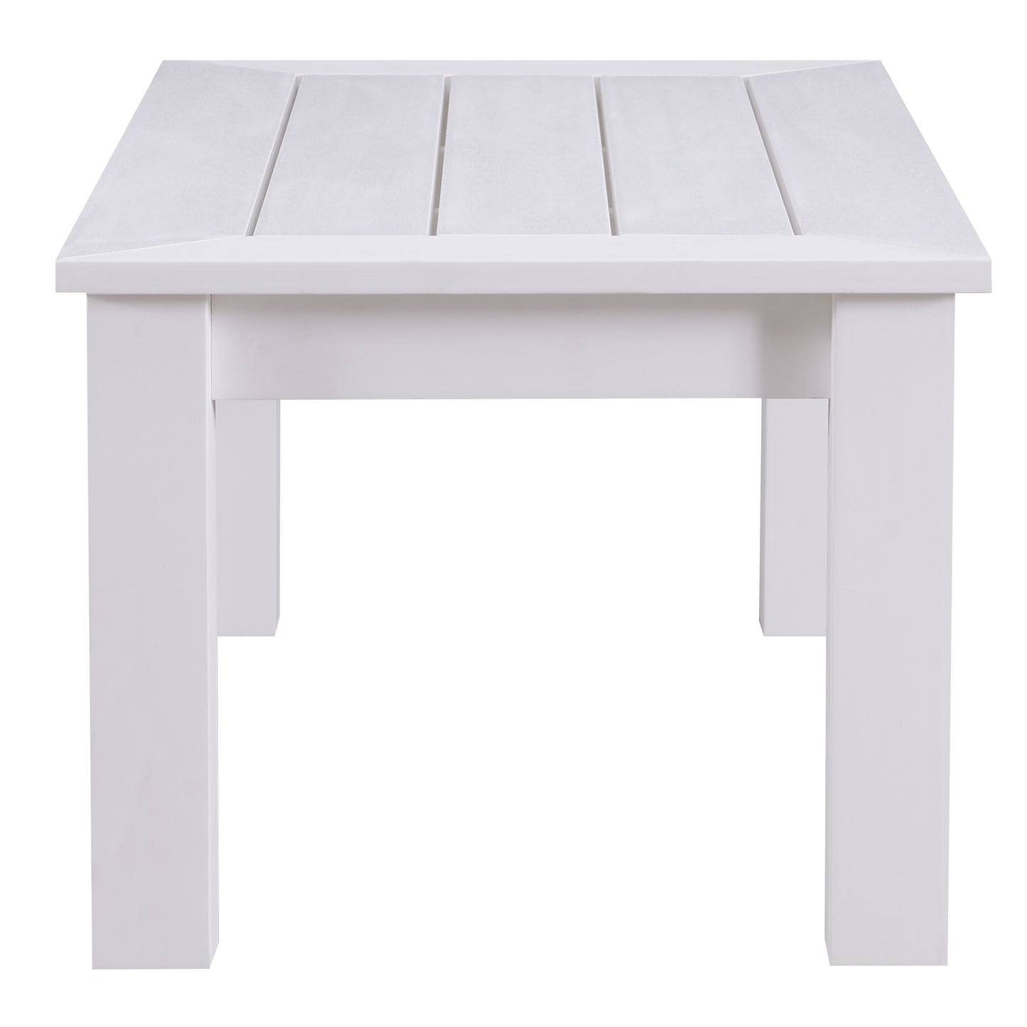 Winawood Wood Effect Coffee Table - L120cm x D61cm x H48cm - Nordic White