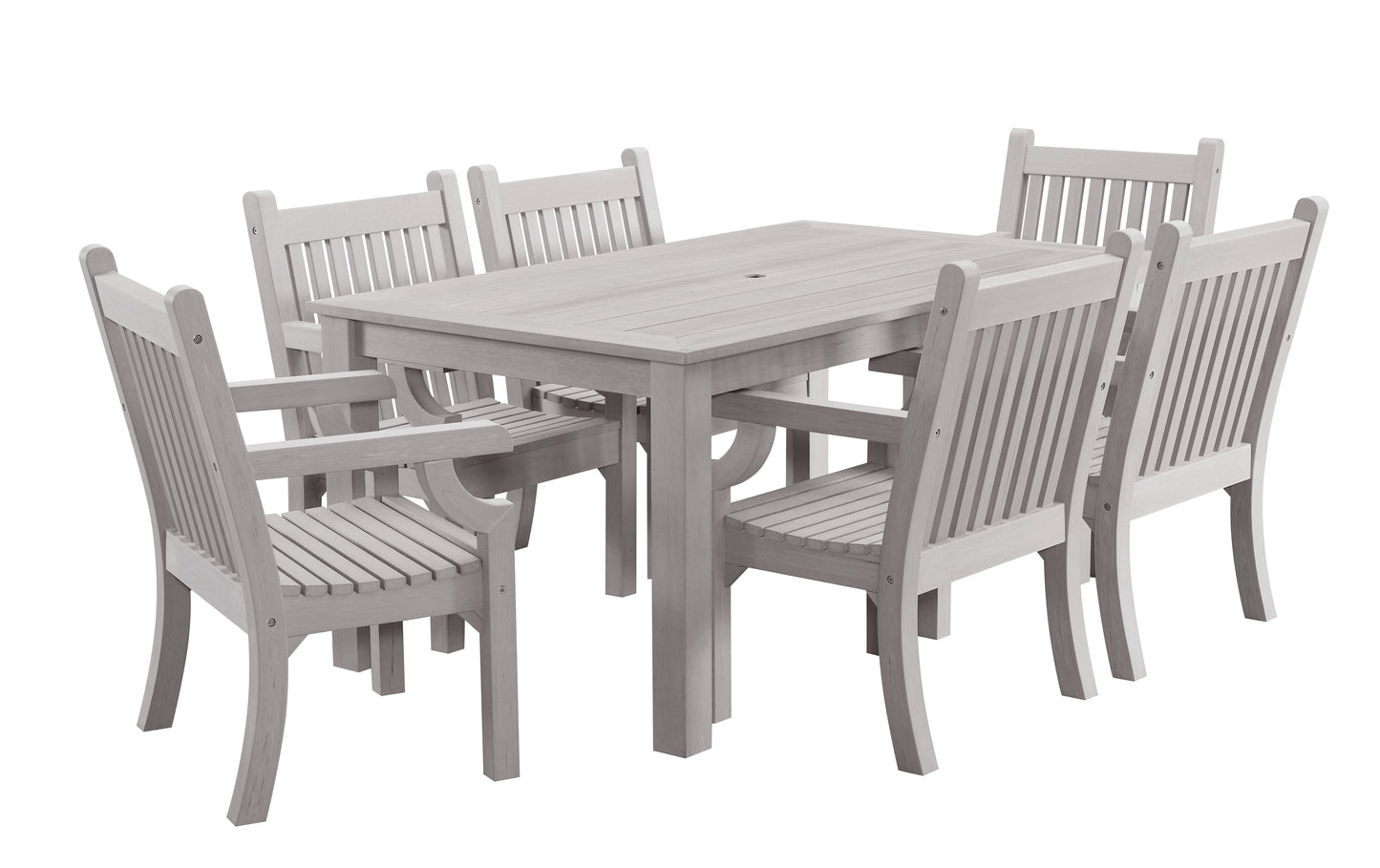 Winawood Sandwick Rectangular Dining Set with Armchair