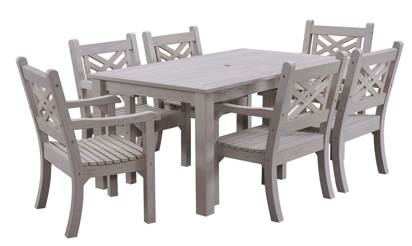 Winawood Speyside Rectangular Dining Set with Armchair