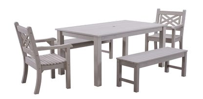 Winawood Speyside Rectangular Dining Set with Backless Bench