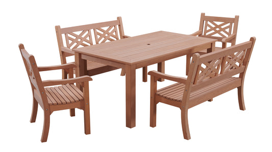 Winawood Speyside Rectangular Dining Set with Bench