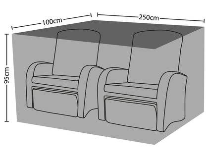 Outdoor Garden Furniture Cover For Bistro Set - Colour Box Packaging  - 250x100x95cm